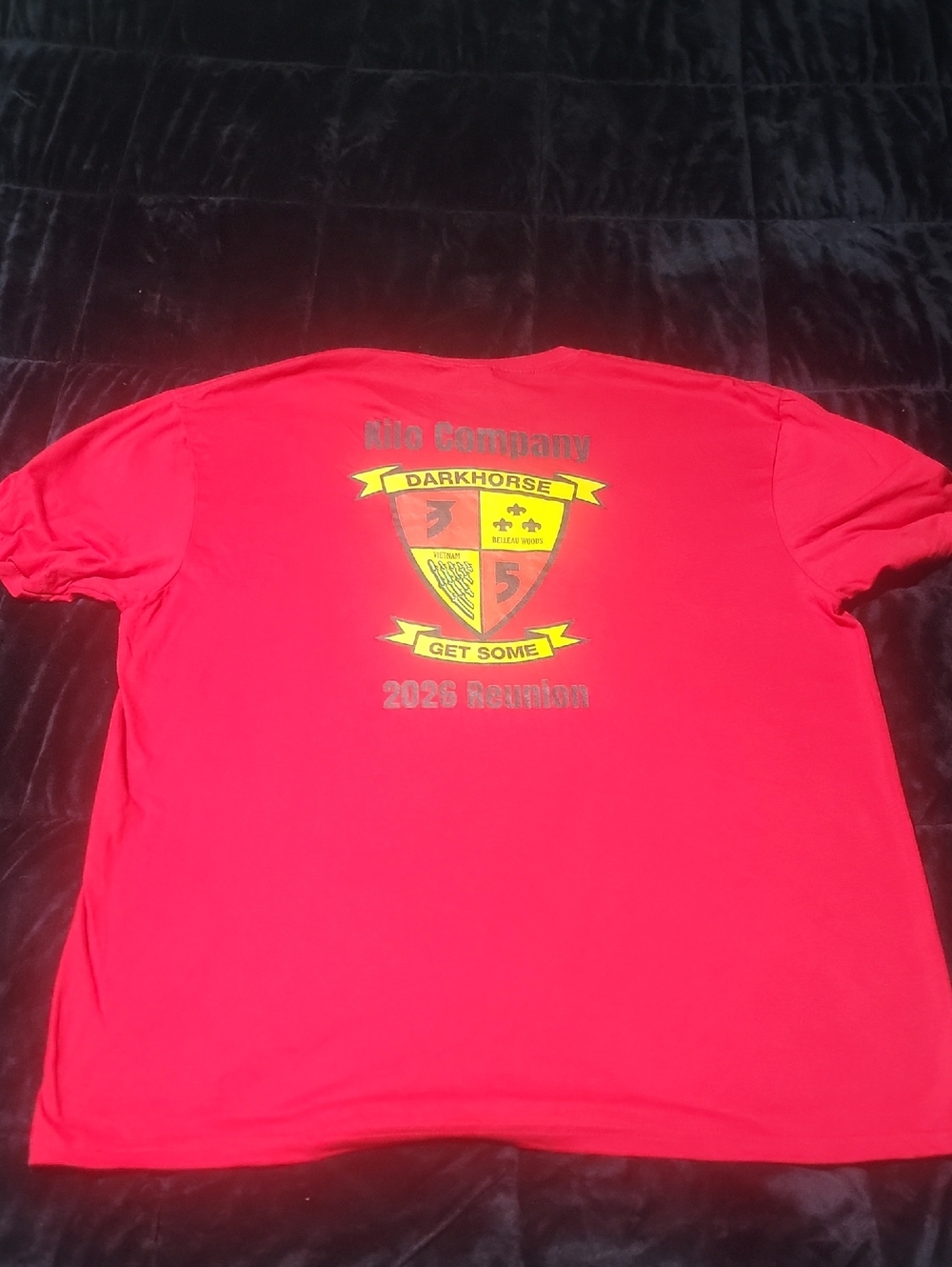 Darkhorse Shield Graphic Tee - Red